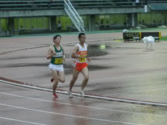 　　　　　　　　　　　　男子5000m出場　飯島　康太