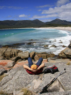 Die schönste Bucht auf Tasmanien