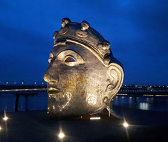 ‘The face of Nijmegen’, by Andreas Hetfeld. Picture via Wikimedia Commons