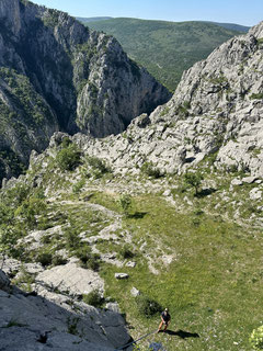 Ausblick am Ende der Route Smokvara.