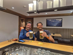 Tourenbier im Hotel Restaurant Bergfreund