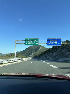 Auf dem Weg nach Blagaj.