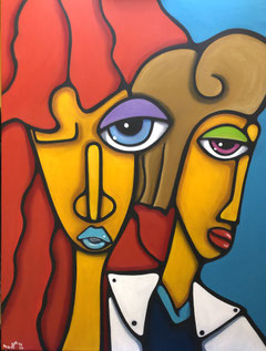 One In Mind 60 x 80 Acryl 