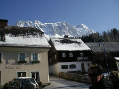 Gasthof Mayer mit Grimming Panorama