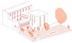 Vue 3D du projet de rénovation - Création: Studio PYC architecte