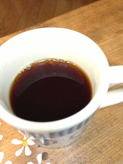 透き通った綺麗なコーヒー