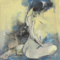 女性 A WOMAN 80X80CM 布面油画 OIL ON CANVAS 2006