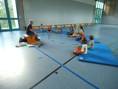 Ferienprogramm August 2014 in Michelbach/Bilz mit Boomwhackers