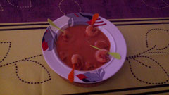 Scampi au vin blanc