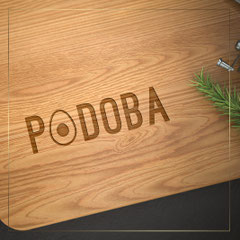 гайд харчування, Podoba, корисне харчування, дизайн логотипа, графічний дизайнер Юлія Стріжкіна