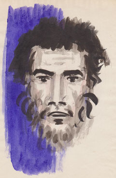 Jean Milhau, Portrait masculin (245x165)