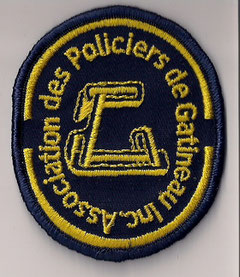 Association des Policiers de Gatineau Inc.  (petit / small)  (Neuf / New)  1x