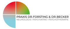Logo Praxis Dr. Forsting und Dr. Becker in Lippstadt, Farbkreis als Teil des Corporate Designs für Praxis und Wartezimmer