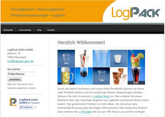 Website LogiPack Screenshot