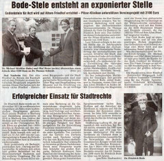 Wetterauer Zeitung vom 9. Okt 2008