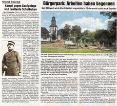 Wetterauer Zeitung vom August 2009