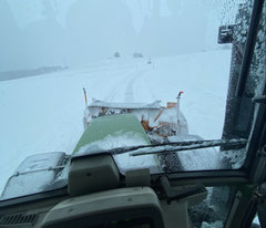 Winterdienst Schnee Pflug räumen Fendt