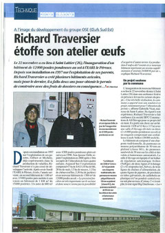 12000 pondeuses filières Avicoles Février 2013