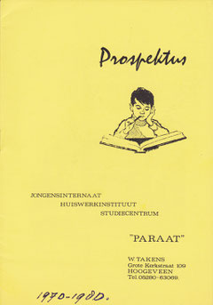 Landelijke prospectus.