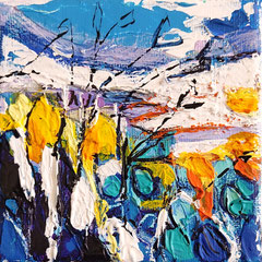 Elisabeth Augendre artiste peintre Ariège  peinture acrylique