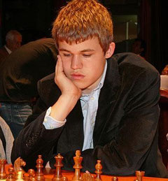 "el niño prodigio" Magnus Carlsen