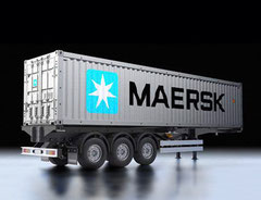 la semi-remorque de container Maersk
