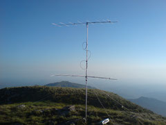 2x9 el. in Alpe Adria VHF 2008 dal M.te Cusna