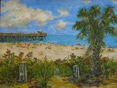 Public Beach and Pier, 2005, PompanoBeach,