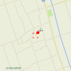 西阿閉「竹蓮寺(ちくれんじ)」付近