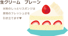 生クリーム　プレーン
