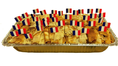 Crepe and Cake - Tray of crepes