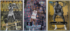 WILT CHAMBERLAIN / 2x Metal Universe (#d 16/50 / 21/100) + Playmakers (#d 31/100)