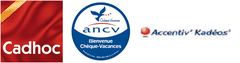 I love balloon accapte des bons CADHOC, les Chèques-vacances ANCV, et les chèques cadeau du Groupe ACCOR Accentiv' Kadeos