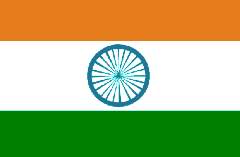 Nationalflagge Indien