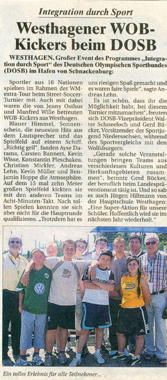 Wolfsburger Kurier 3. September 2006