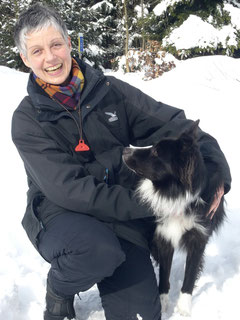 ......mit Sunny im Schnee