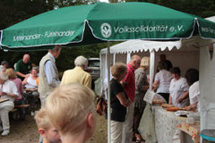 Heidefest 2014 Zühlsdorf - Kuchenbuffet der Volkssolidarität