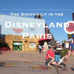 The Sigifamily in Disneyland Paris 2014
