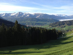 Blick auf Hittisau