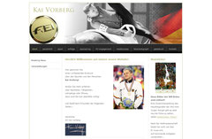 Screenshot Kai Vorbergs Homepage