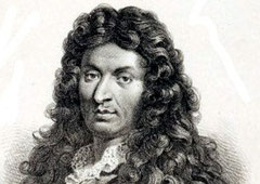 Jean-Battist Lully (zeitgenössischer Kupferstich)