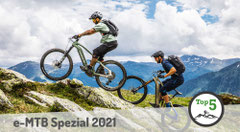 Banner zu den Spezial e-MTBs