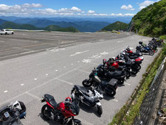 伊吹山9合目のスカイテラス駐車場