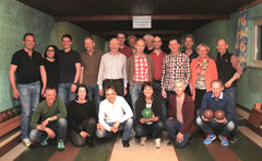 Gruppenbild Kegelabend 2016