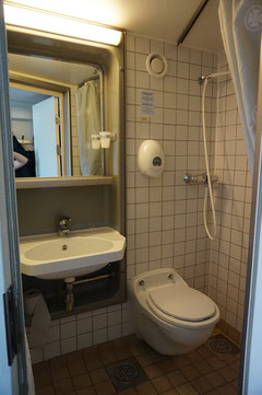 Kabinentoilette auf der Princess Seaways