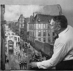 Jim-E. Sévellec dans son atelier © SAJES