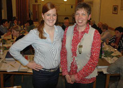 Barbara Wand (r.) führt künftig den Verein für Kirchenmusik KlanglichT, als ihre Stellvertreterin wurde Johanna Lorenz gewählt. Foto: Christine Jäckel