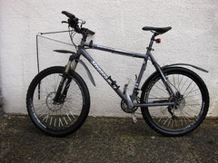MTB mit Zugleine als Bike-Jöring-Rad