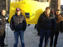 JuLis auf der Demo