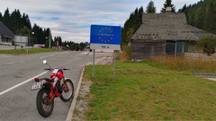 Über Wurzenpaß wieder in Österreich. Foto: Alfred